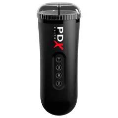PDX Moto Blower - sucking, vibrating masturbator (black)
