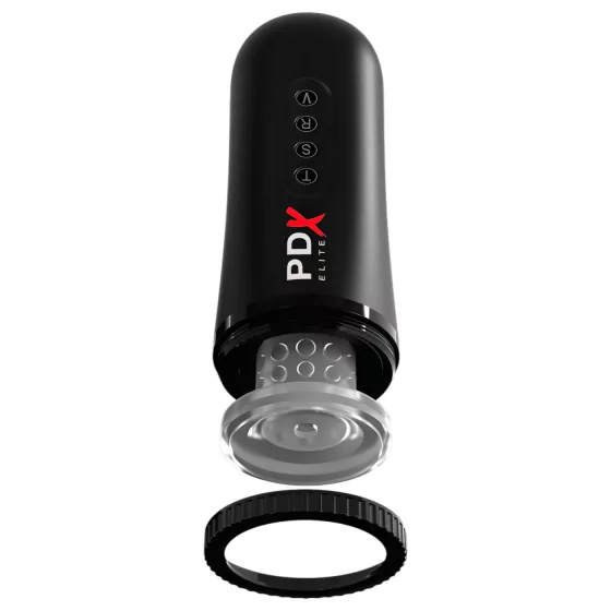 PDX Moto Blower - Suction & Vibration Male Masturbator (Black)