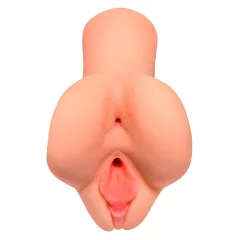   PDX Pick Your Pleasure - 2‑in‑1 Realistic Masturbator (Flesh)