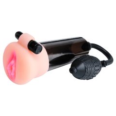   Pipedream Travel Trio - Vibrating Penis Pump Set (Black-Natural)