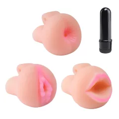 Pipedream Travel Trio - Vibrating Penis Pump Set (Black)