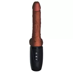 King Cock Plus 7.5 - Realistic Vibe with Balls (Brown)