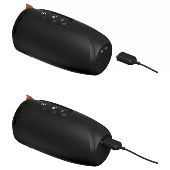 King Cock Plus 7.5 - Realistic Vibe with Balls (Brown)