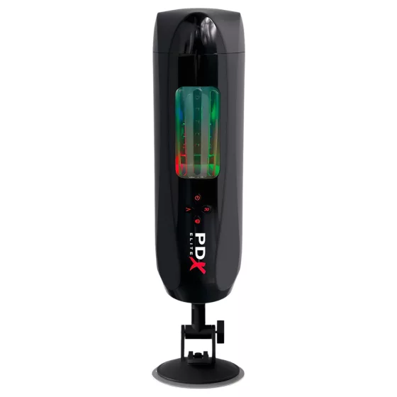 PDX Ultimate Milker 2 - Rechargeable Rotating Vibrating Stroker (Black)