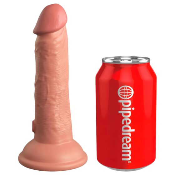 King Cock Elite 6 - Lifelike Suction Cup Dildo (Natural)"