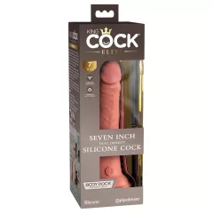   King Cock Elite 7 Suction Cup Realistic Dildo (18cm) - Natural"