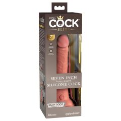   King Cock Elite 7 Suction Cup Realistic Dildo (7") - Natural"