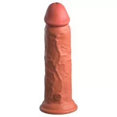   King Cock Elite 8 - Suction Cup Dildo (8) - Dark Natural"