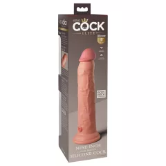   King Cock Elite 9 - Lifelike 9 Suction Cup Dildo - Natural"