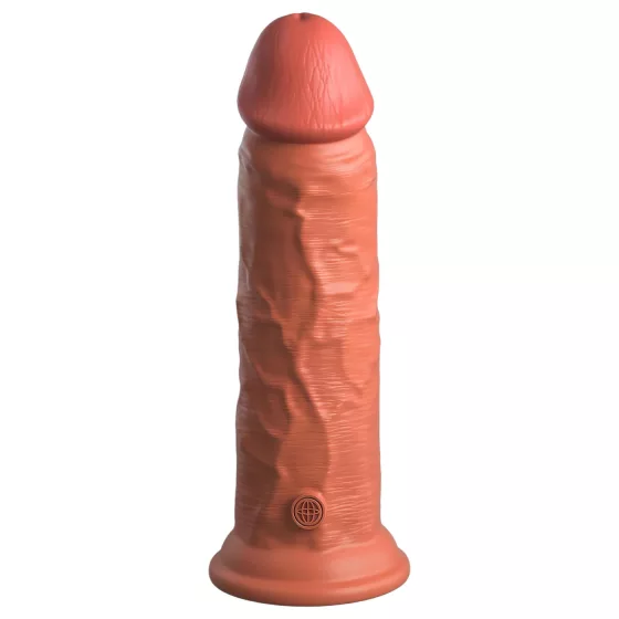 King Cock Elite 8 - Realistic 8 Vibrator (Dark Skin Tone)"