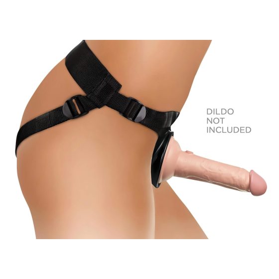 King Cock Elite Beginner's Strap-On Harness (Black)
