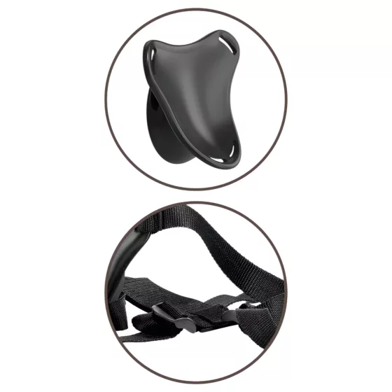 King Cock Elite Beginner's Strap-On Harness (Black)