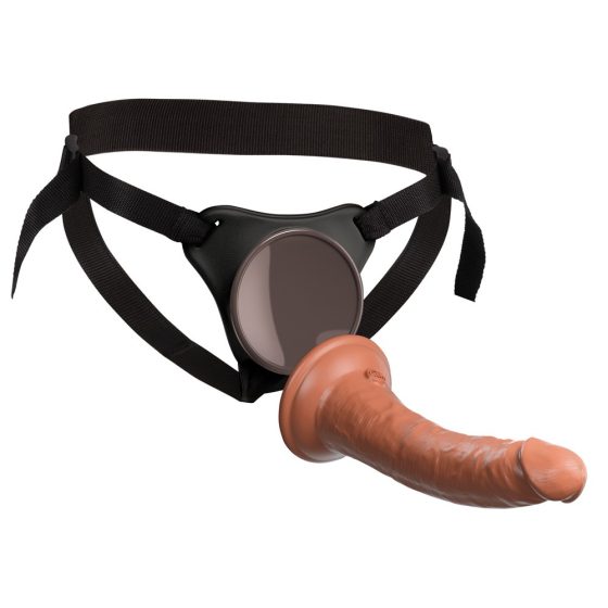 King Cock Elite Comfy Body Dock - Attachable bottom (brown)