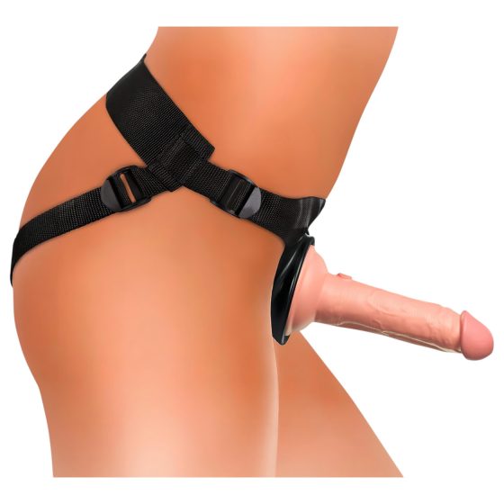 King Cock Elite Beginner's - Strap-On Dildo (Natural)
