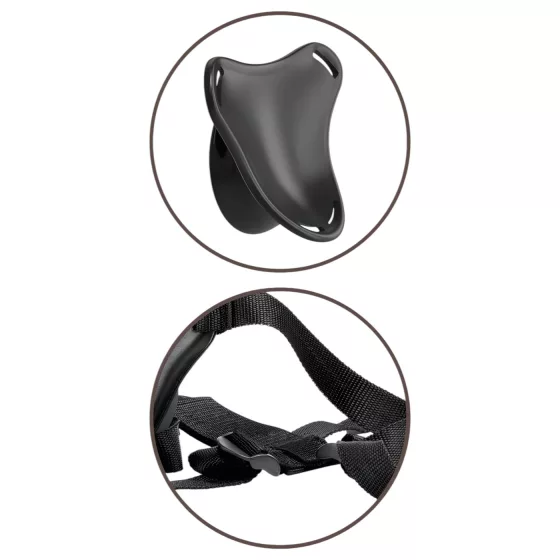 King Cock Elite Beginner's - Strap-On Dildo (Natural)