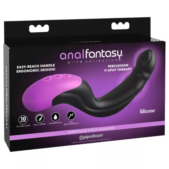 Anal Fantasy - Pulsating Prostate Vibrator (Black)
