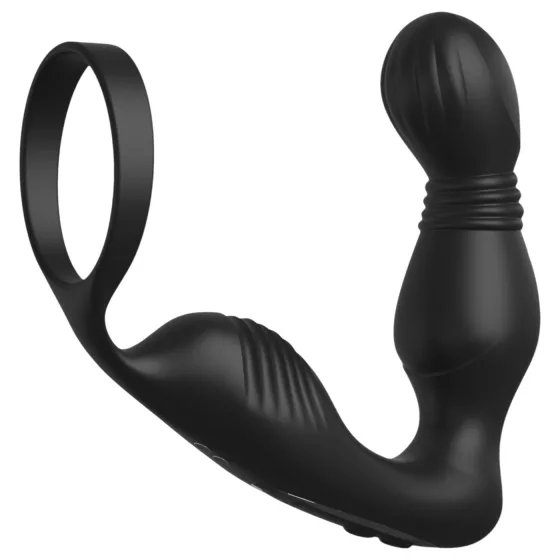Anal Fantasy Elite - Prostate Vibrator with Cock Ring (Black)