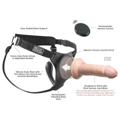Body Dock G-spot Pro and Silexd 7 dildo (black-natural)