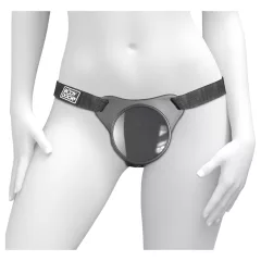 Body Dock OG - strap-on base for suction cup (black)