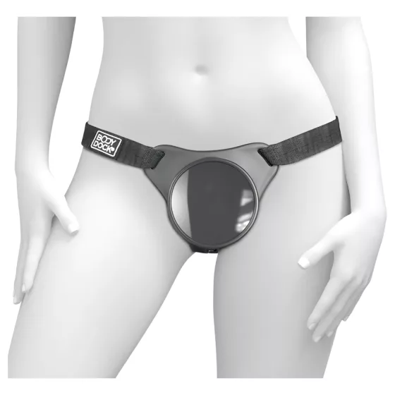 Body Dock OG - strap-on base for suction cup (black)
