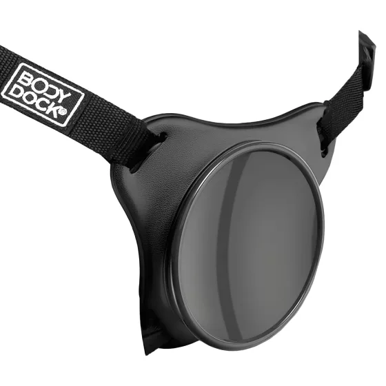 Body Dock OG - strap-on base for suction cup (black)