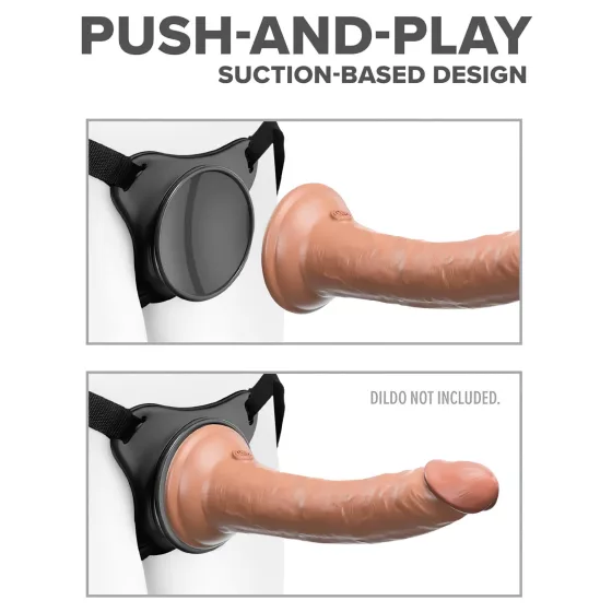 Body Dock OG - Strap-On for Suction Cup Base (Black)