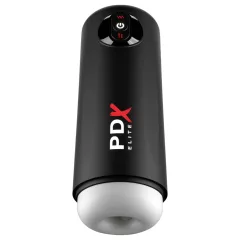   PDX Elite Moto Milker - Thrusting Vibrating Masturbator (Black)