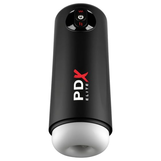 PDX Elite Moto Milker - Pulsing Vibrating Masturbator (Black)
