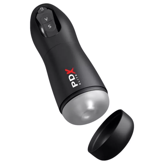 PDX Suck-O-Matic - Rechargeable Automatic Masturbator (Black)
