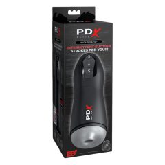   PDX Suck-O-Matic - battery-operated automatic masturbator (black)