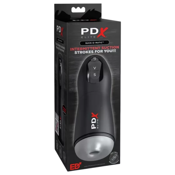PDX Suck-O-Matic - Rechargeable Automatic Masturbator (Black)