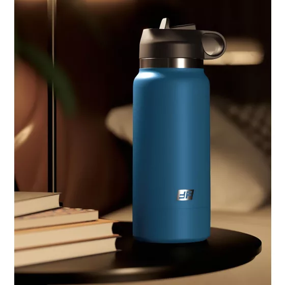 PDX - Fuck Flask Private Pleaser - artificial vagina in a flask (blue-brown)