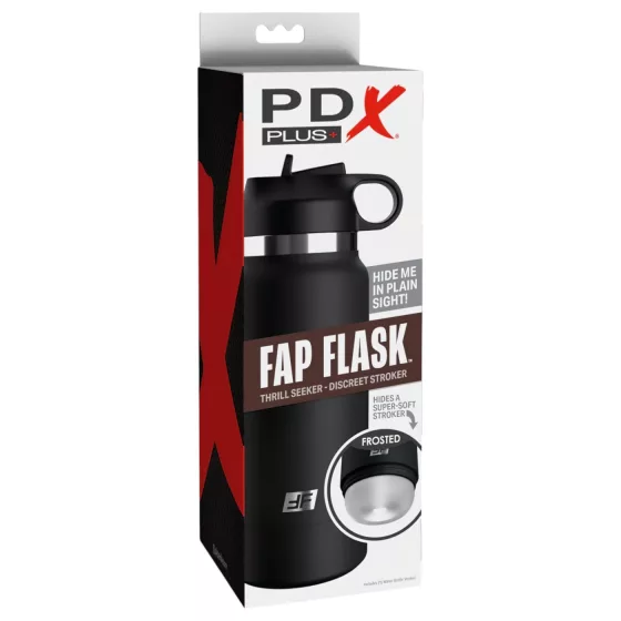 PDX - Fap Flask Thrill Seeker - masturbator in a flask (black)