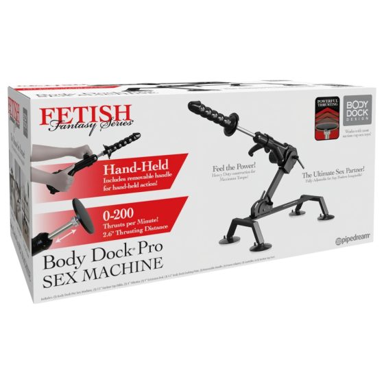 Fetish Body Dock Pro - Intimate Pleasure Machine (Black)