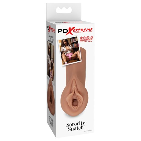 Pipedream Sorority Snatch - Realistic Masturbator (Natural)