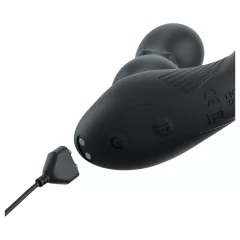   Anal Fantasy Ass-Gasm - Rotating Anal Vibrator with Penis Ring (Black)