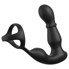   Anal Fantasy Ass-Gasm - Rotating Anal Vibrator with Penis Ring (Black)