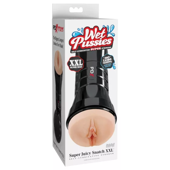PDX Extreme Wet Realistic Pussy Masturbator - XXL (Natural)