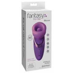 Fantasy For Her - Licking Suction Vibrator (Purple)