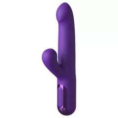   Fantasy For Her - 2in1 Thrusting Vibrator & Clit Stimulator (Purple)