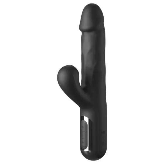 Fetish - Triple-Motor Thrusting Vibrator (Black)