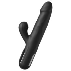 Fetish - Triple-Motor Thrusting Vibrator (Black)