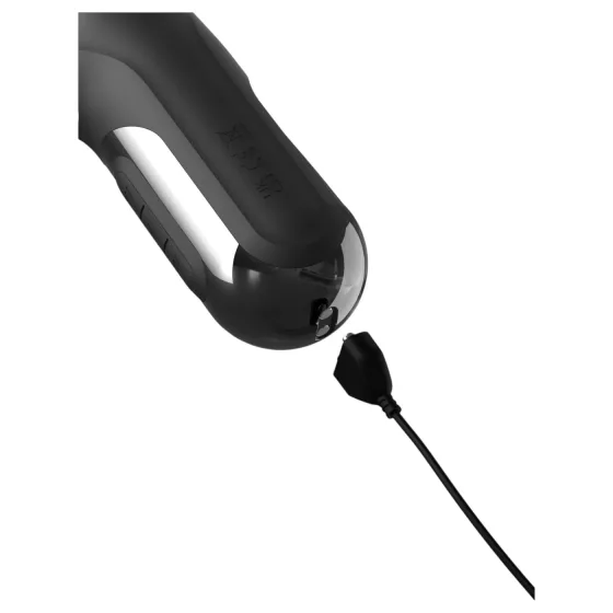 Fetish - Triple-Motor Thrusting Vibrator (Black)