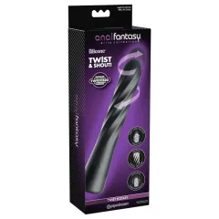   Anal Fantasy Twist Ecstasy - rotating and thrusting anal vibrator (black)