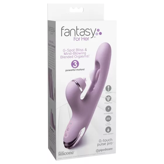 Fantasy For Her G-Touch Pulse Pro - clitoral arm vibrator (purple)