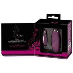 Javida - Purple Pulsating Radio-Controlled Vibrating Egg