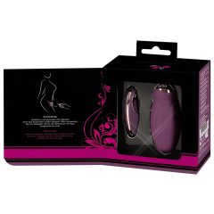 Javida - Rotating Beaded Vibrating Egg with Remote (Purple)