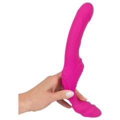 Strepless Strap-On - Wearable Vibrator (Pink)