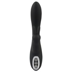  SMILE Triple - Rechargeable, Waterproof 3-Pronged Vibrator (Black)