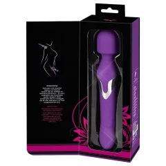Javida Wand & Pearl - 2-in-1 Massaging Vibrator (Purple)